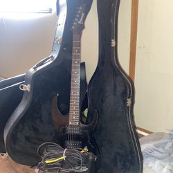 Used  Guitar, Amp , Case, Cord