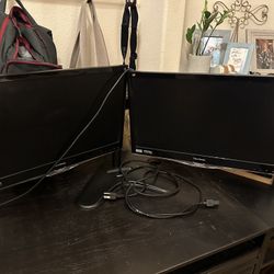 Dual ViewSonic 22” Monitors 