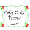 Cash💰 only