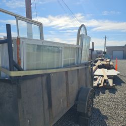 Used Dual Glazed Aluminum Windows And Sliding Door 