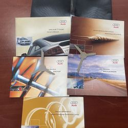  Owner manual 2002  Audi  TT Mk1