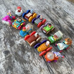 Fast Food Toy Lot Of 12 1980s 1990s McDonald’s Burger King
