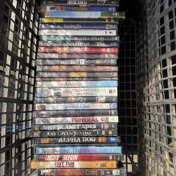 Lots of DVD MOVIES USED