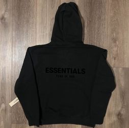 🖤 Fear of God Essentials Hoodie – Black – S
