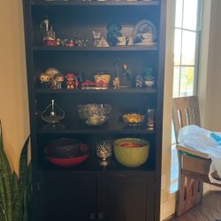 Dark Book shelf