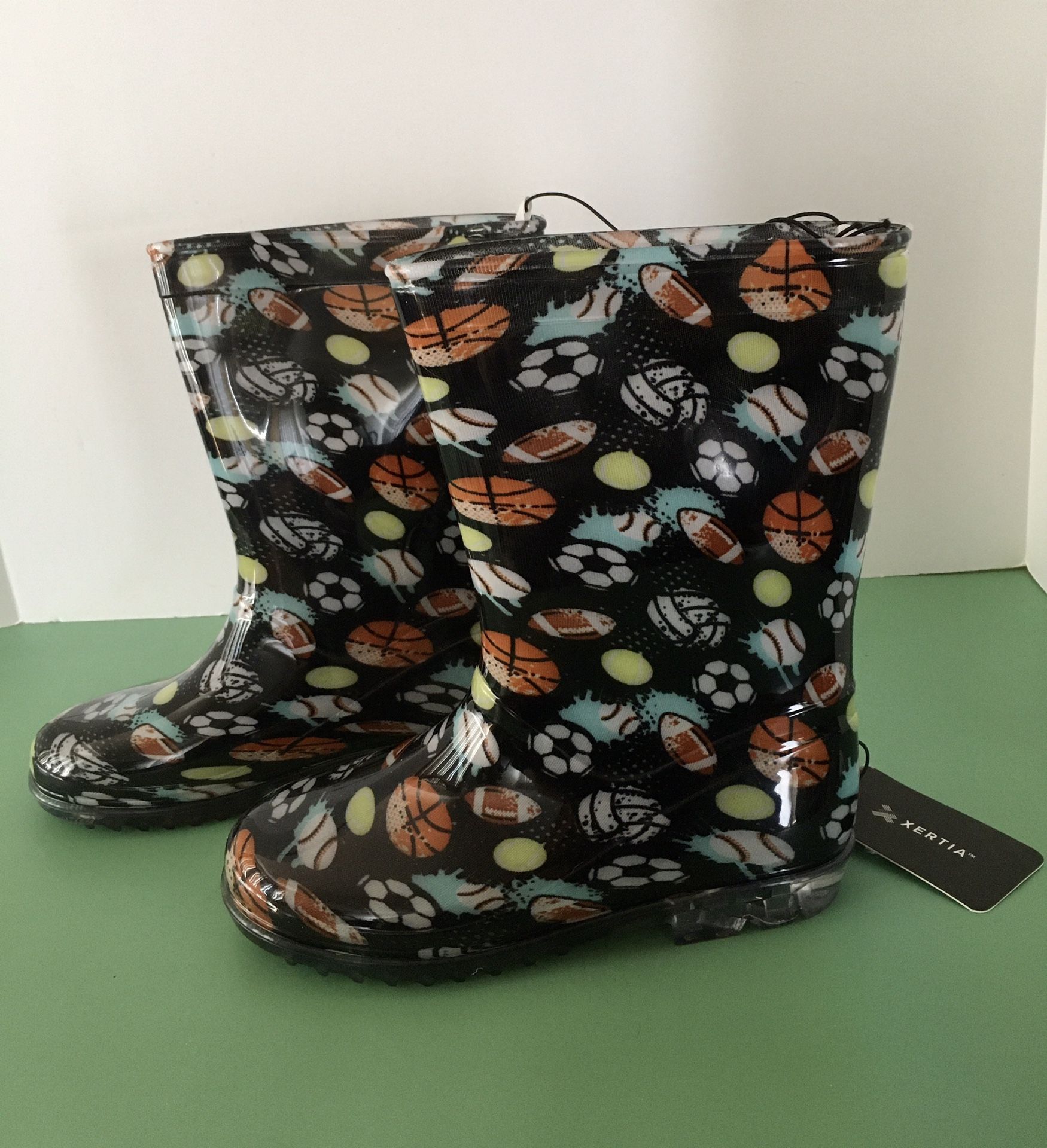 Kids Rain Boots, Size 2/3