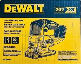 DEWALT 20V MAX XR Cordless Brushless Jigsaw (DCS334B)