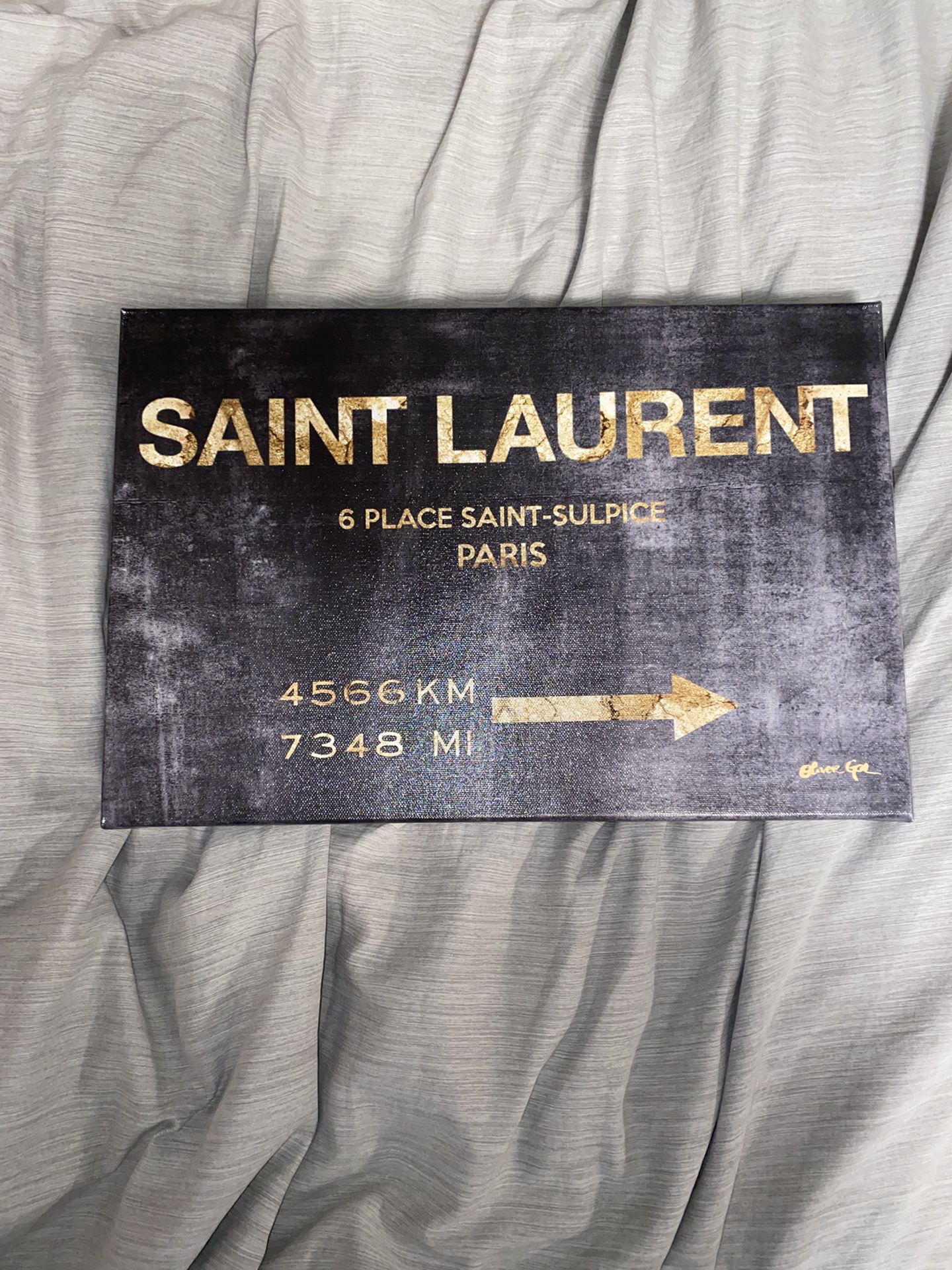 Saint Laurent Canvas