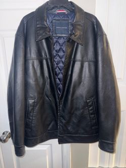 Tommy Hilfiger Leather Jacket 2xl-3xl