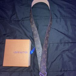 LV belt black nd brown 
