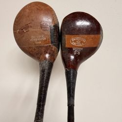 Antique Brassie Golf Clubs