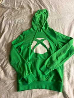 Rare Xbox Green Logo Hoodie - Men's Pullover Sweatshirt Rare size small