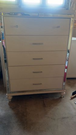 White dresser
