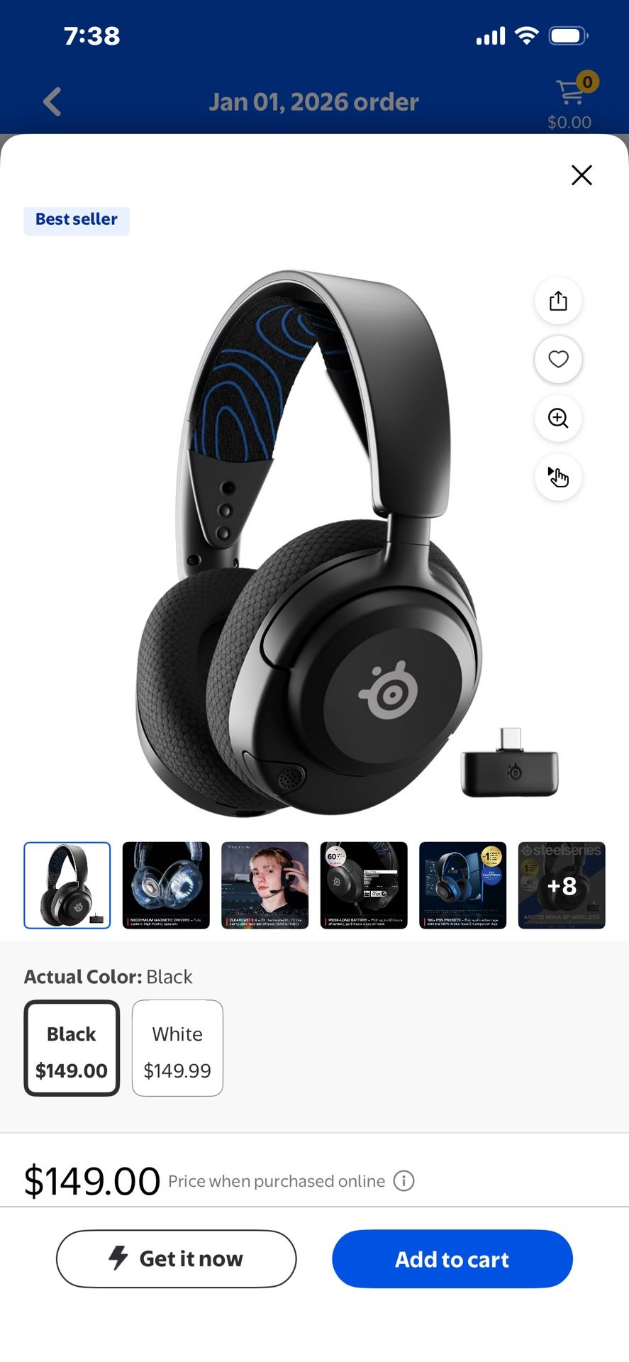 Steel series Wireless gaming headset 5P