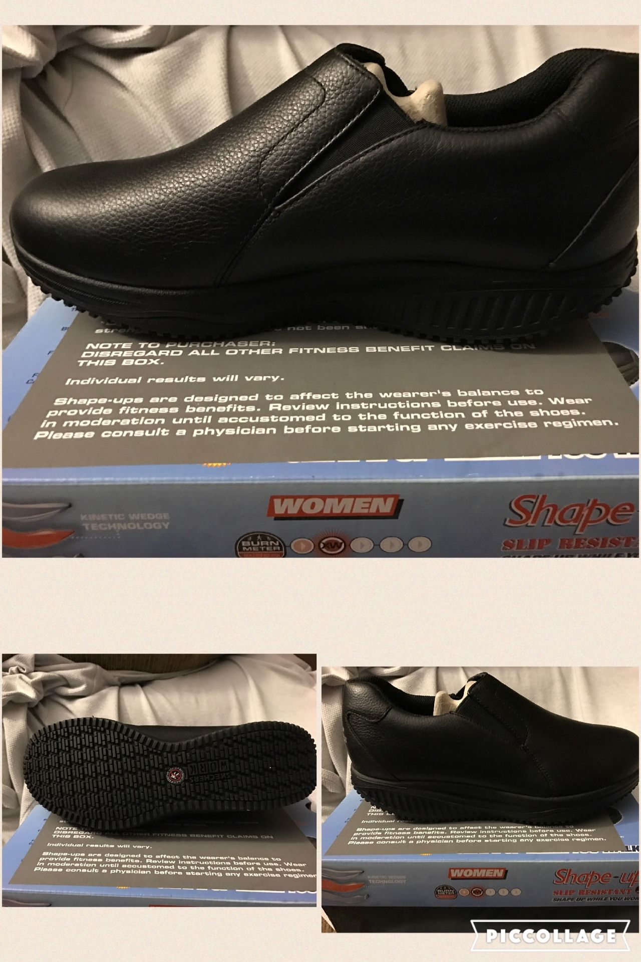Sketcher Shape-ups Black Size 9
