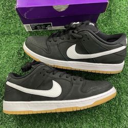 Nike Sb Dunk Low Black Gum Size 9.5