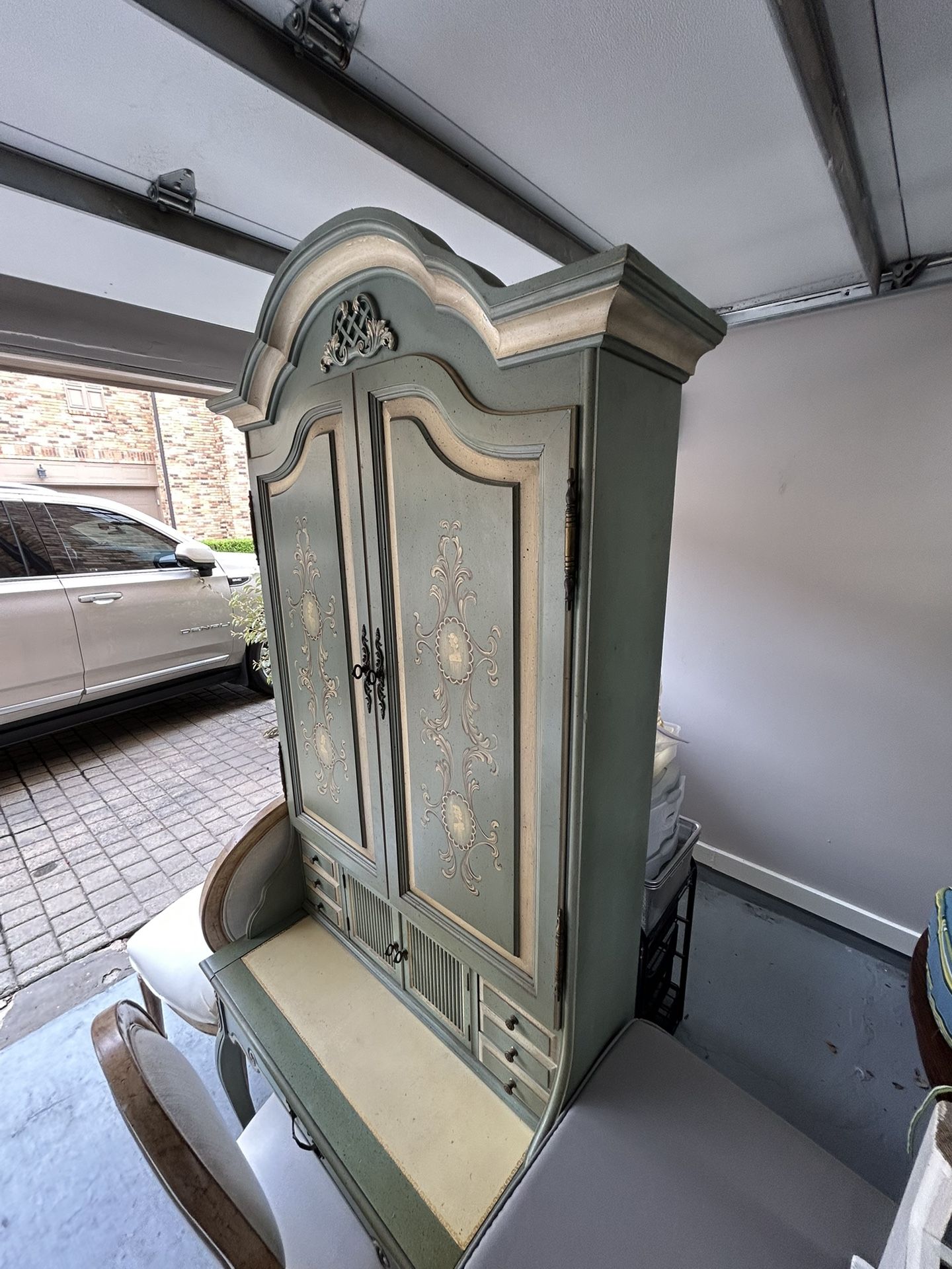 Painted Upright Secretary