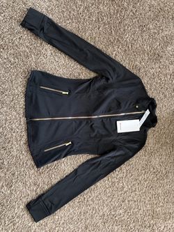 Lululemon Black Full-Zip Athletic Jacket