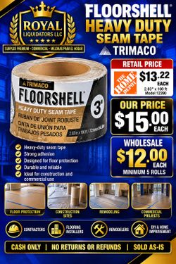 Trimaco Floorshell Heavy Duty Seam Tape 3"