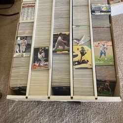 Full Tray Of Sports Cards