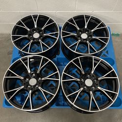 New Set 19 Inch BMW M Sport Package Style Staggered Rims Wheels 19x8/9 +25/+30 5x112