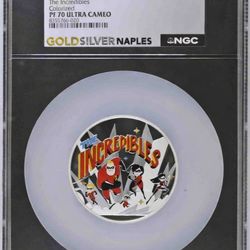 3oz incredibles silver pf70