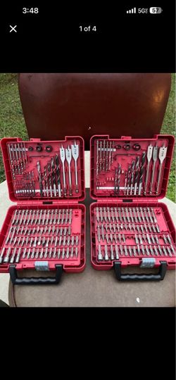 UPDATE (Craftsman, only one on right is available, it’s also missing a couple) craftman 100 piece in each set.