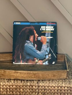 Rare Bob Marley & The Wailers Live LaserDisc (1982)