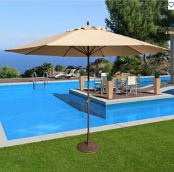 Brand new umbrella 11 ft with base