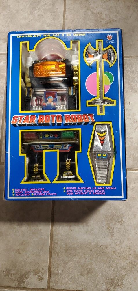 Vintage Star Roto Robot (1985)