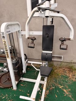 Paramount fitness selectorized chest press