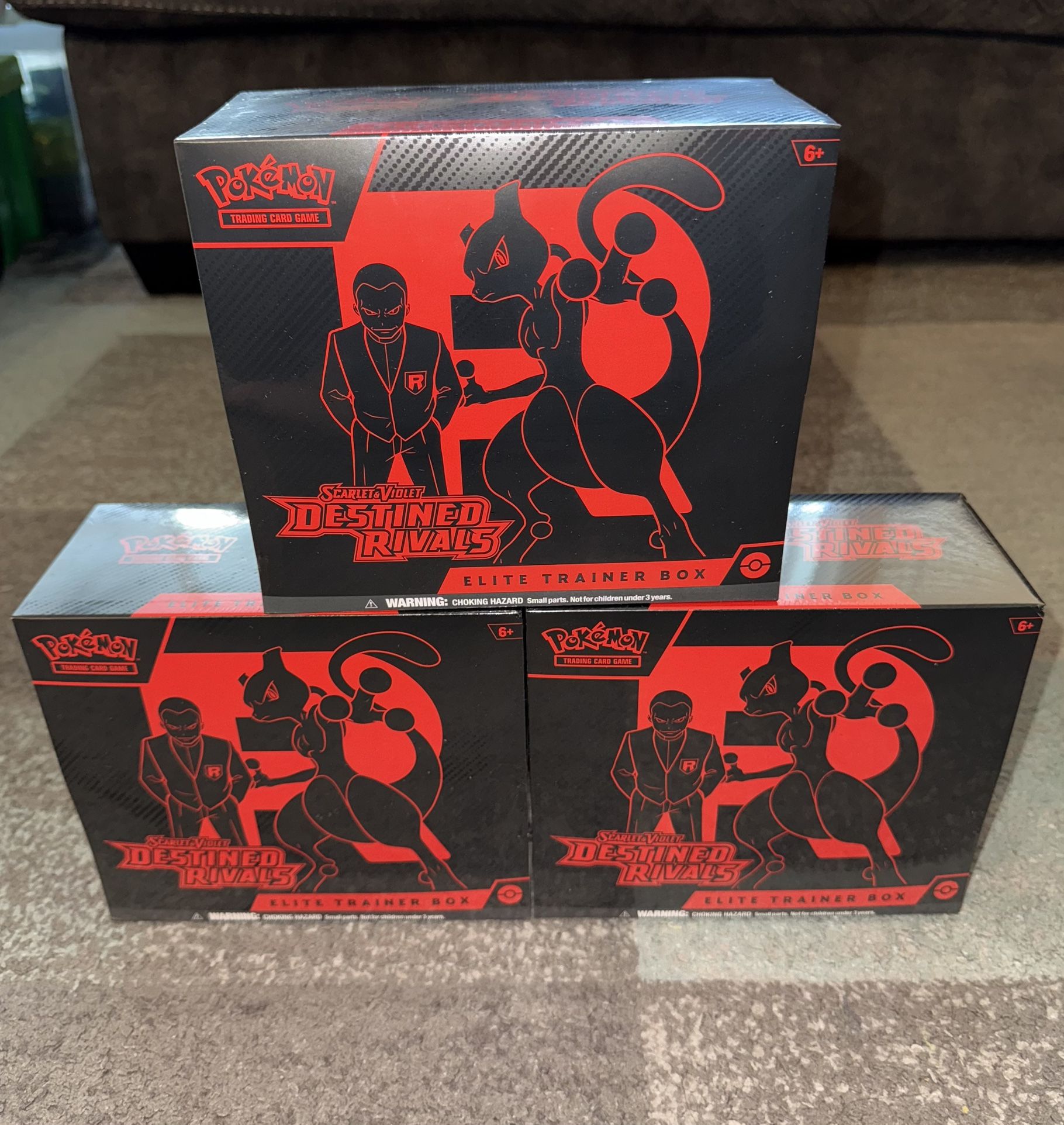 DESTINED RIVALS ETB - POKEMON ETB