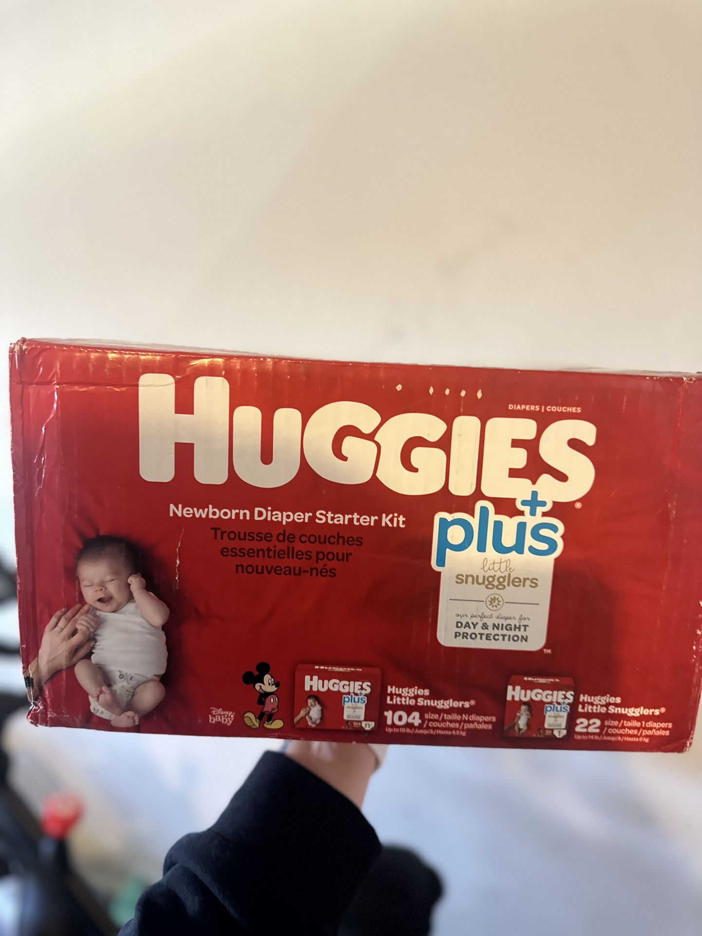 Huggies Newborn Starter Kit 126 Diapers 