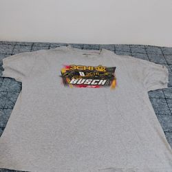 2XL Mens Y2K Nascar Kyle Busch Tee