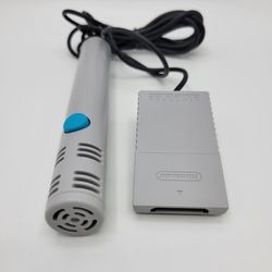 Nintendo GameCube & Wii Microphone DOL-022 Grey Tested 
