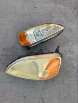 Headlights honda civic 2002