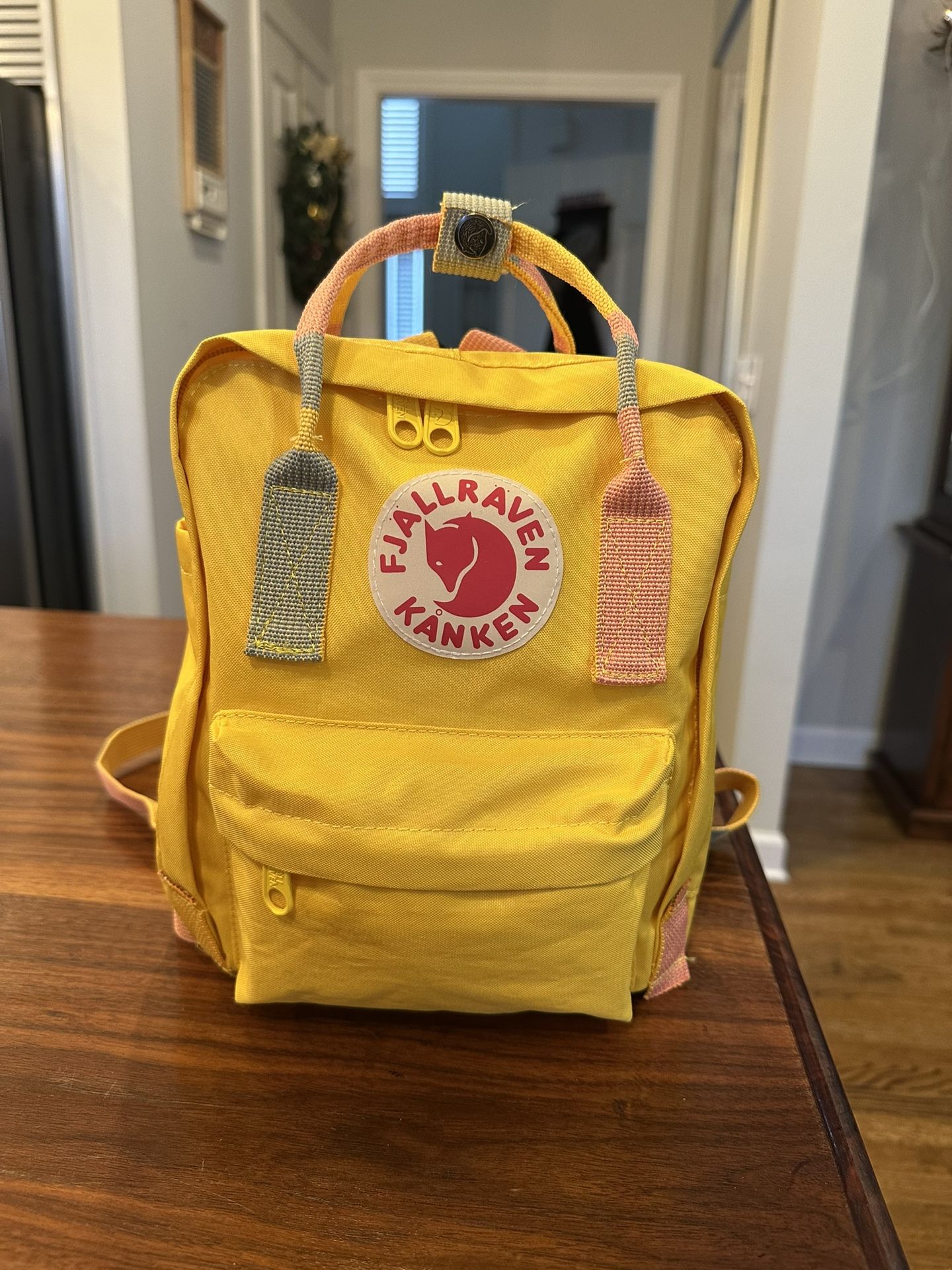 Fjallraven Kanken Yellow Backpack