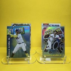 🔥🔥Topps⚾️Ronald Acuña Jr Lot (4 Cards)🔥🔥