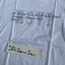 Off White X RSVP Gallery shirt Medium