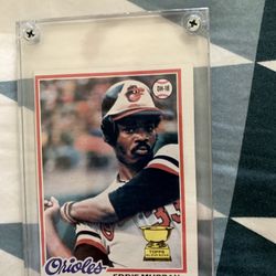 1978 Eddie Murray Rookie Card (HOF)
