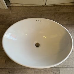 New Oval Ceramic Sink