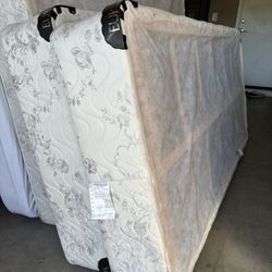 Free King  Box Springs And Mattress 