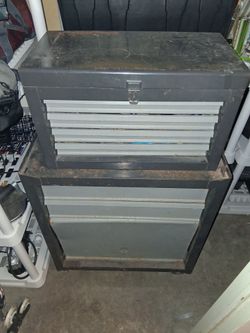 Tool box with tools