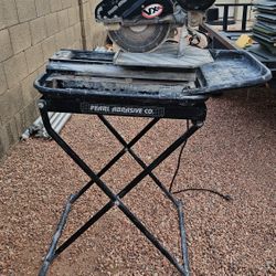 Tile Saw Pearl Abrasive Co. XV 10.2 
Model: GFU05