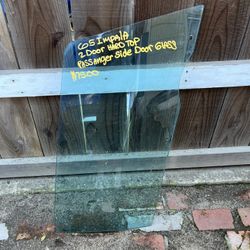 65 Impala 2 Door Hard Top Passenger Side Door Glass