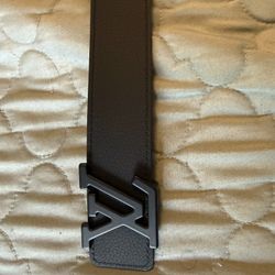 Black Louis Vouitton Belt