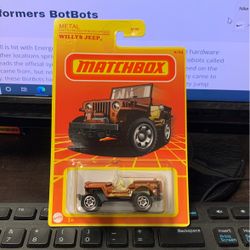 Willys Jeep Matchbox Toy