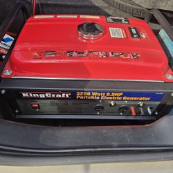 King Craft 3250 Watt 6.5 Portable Generator