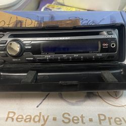 SONY Car Radio/CD Player
