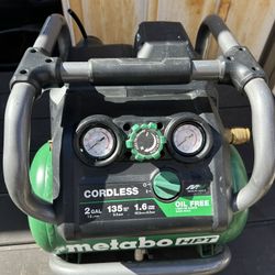 Metabo Battery Powered Compressor 